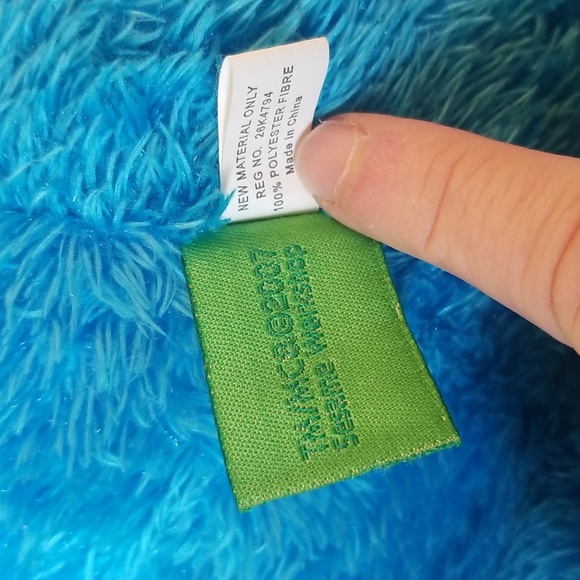 RARE Sesame Street Canadian Cookie Monster Plush 2007 - Picture 9 of 10